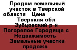 Продам земельный участок в Тверской области › Цена ­ 4 500 000 - Тверская обл., Зубцовский р-н, Погорелое Городище с. Недвижимость » Земельные участки продажа   